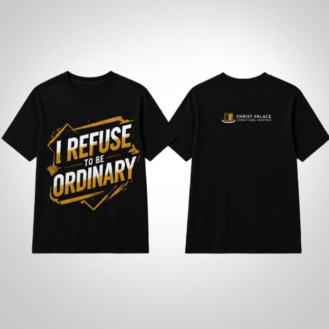 I Refuse to be Ordinary — Black